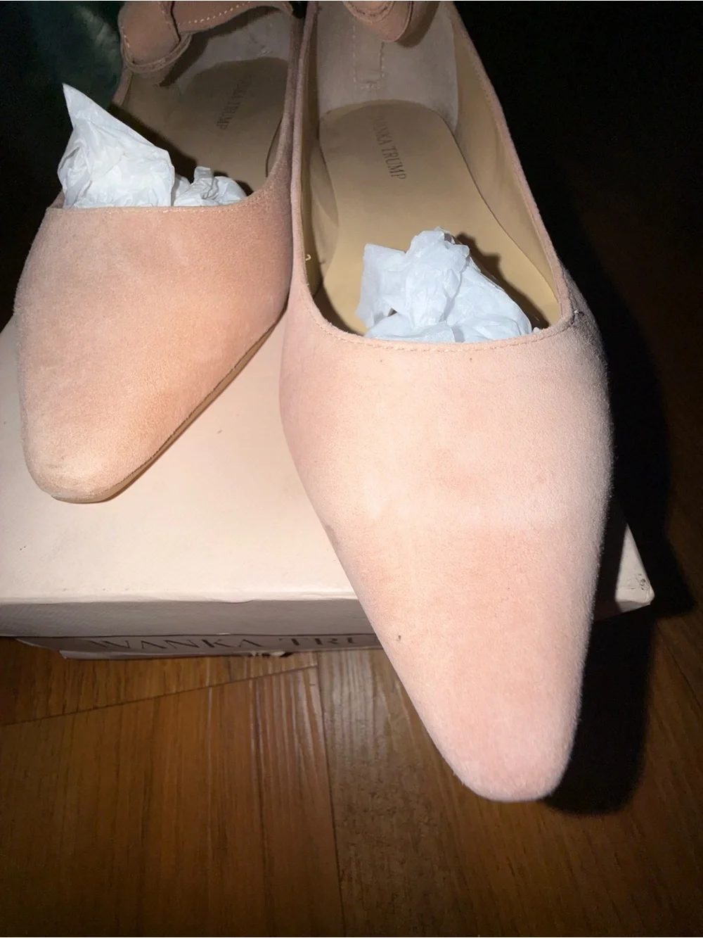 Ivanka Trump Blush Pink Branded Shoe Box